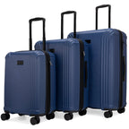 Travellty Evalyn 3-Piece Expandable Polycarbonate Luggage Set
