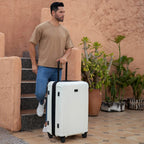 Travellty Evalyn 3-Piece Expandable Polycarbonate Luggage Set