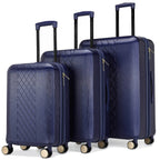Travellty 3-Piece Expandable Polycarbonate Luggage Set