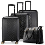 Travellty Diamond 3-Piece Expandable Polycarbonate Luggage Set