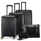Travellty Diamond 3-Piece Expandable Polycarbonate Luggage Set
