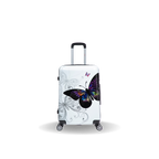 InUSA Prints 24" Hardside Spinner Checked Suitcase