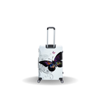 InUSA Prints 28-Inch Hardside Checked Suitcase