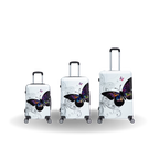 InUSA Prints 3-Piece Hardside Spinner Luggage Set