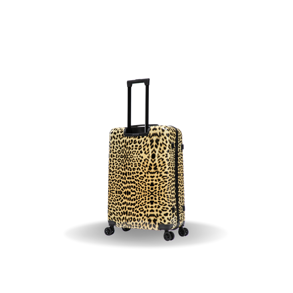 InUSA Prints 28-Inch Hardside Checked Suitcase