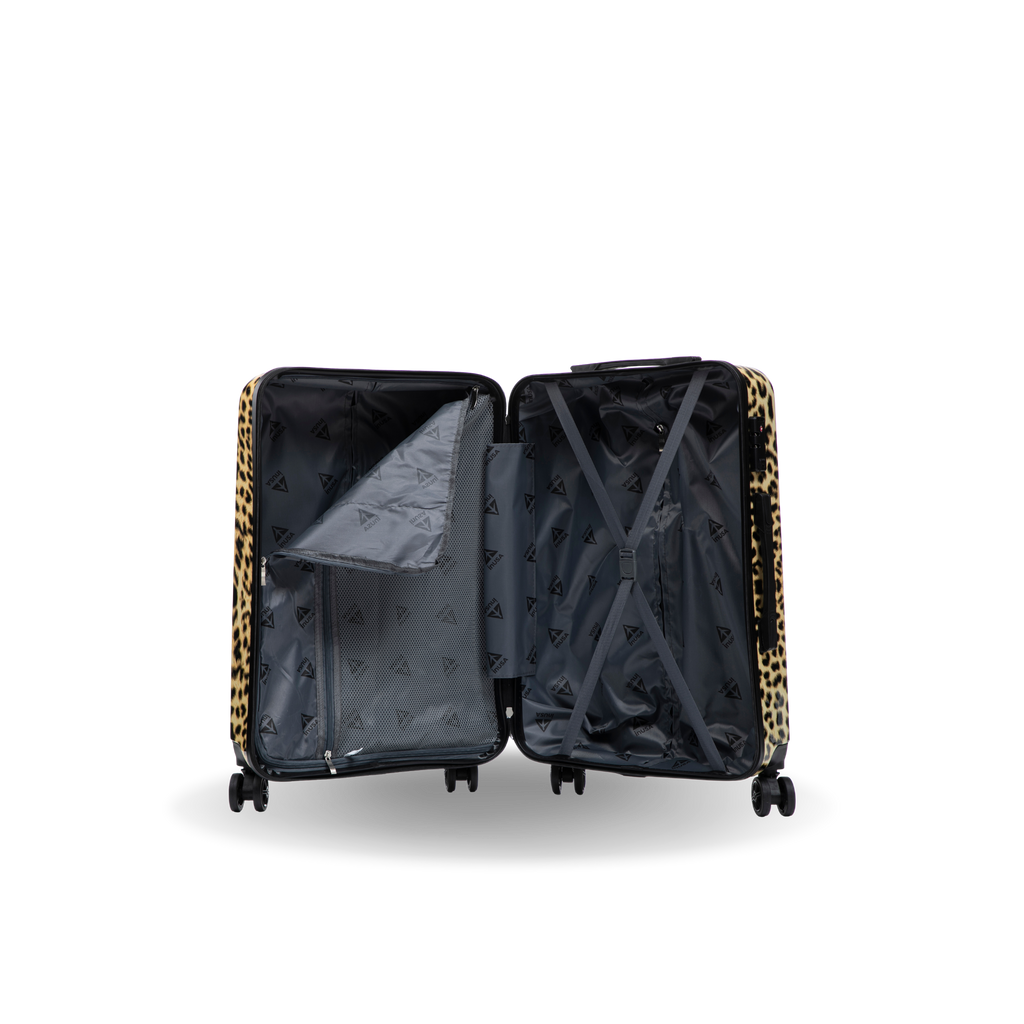 InUSA Prints 3-Piece Hardside Spinner Luggage Set