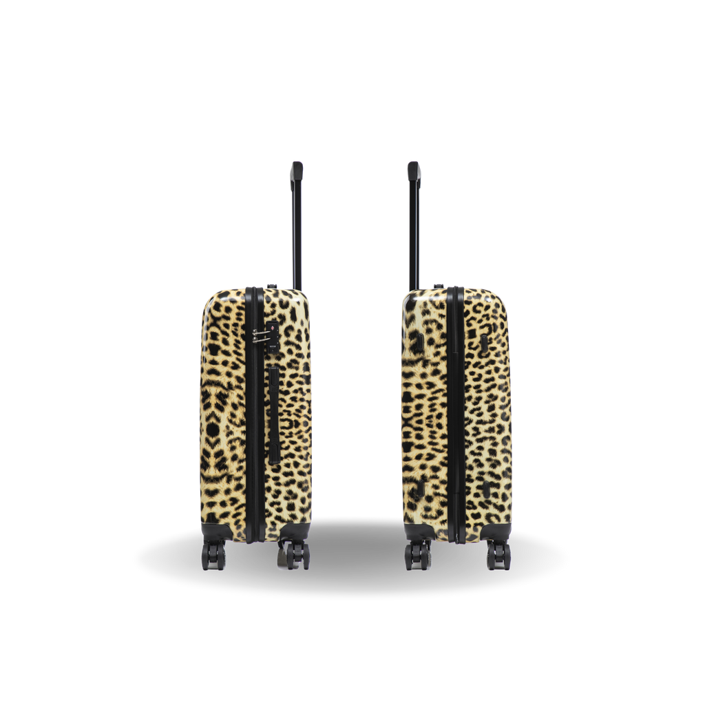 InUSA Prints 24" Hardside Spinner Checked Suitcase