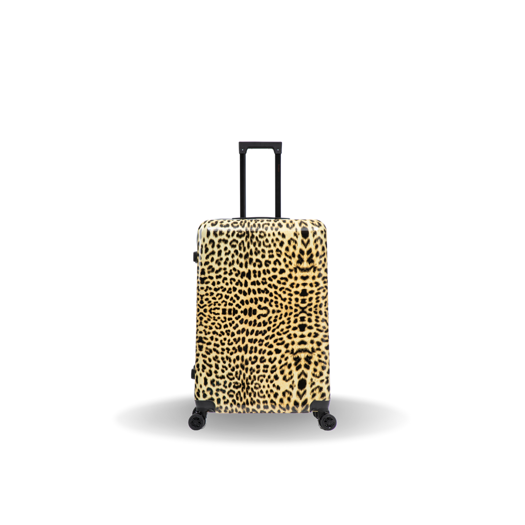 InUSA Prints 28-Inch Hardside Checked Suitcase