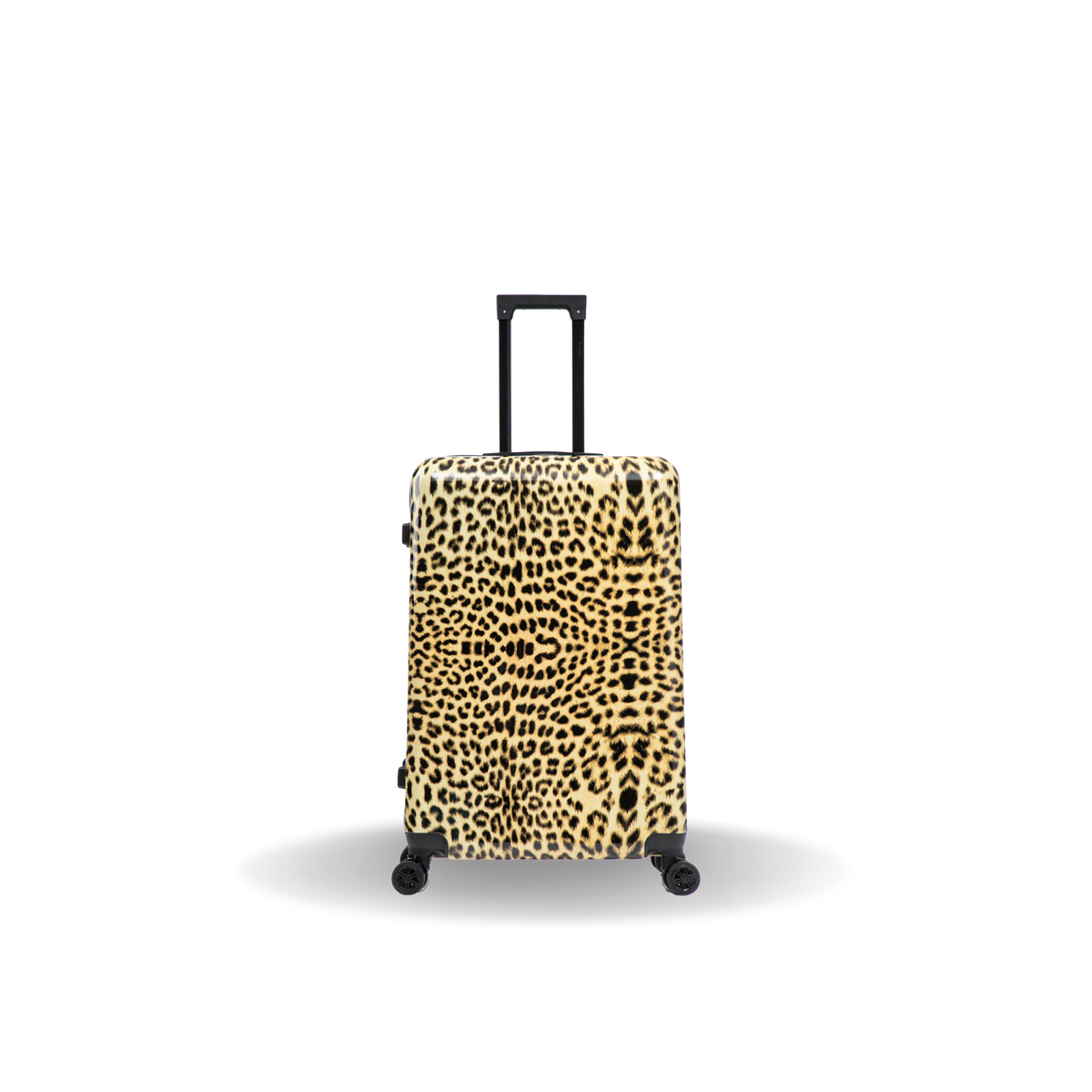 InUSA Prints 28-Inch Hardside Checked Suitcase