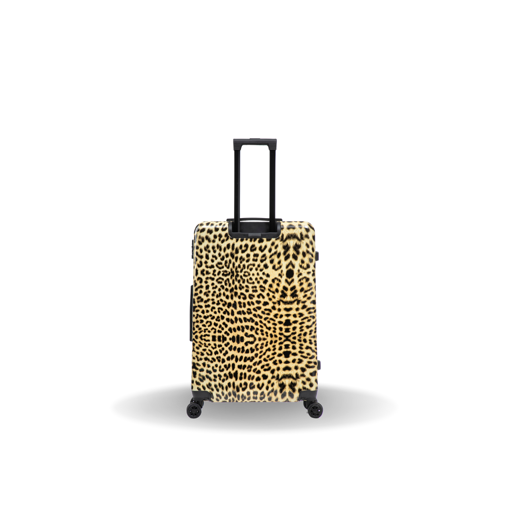 InUSA Prints 28-Inch Hardside Checked Suitcase