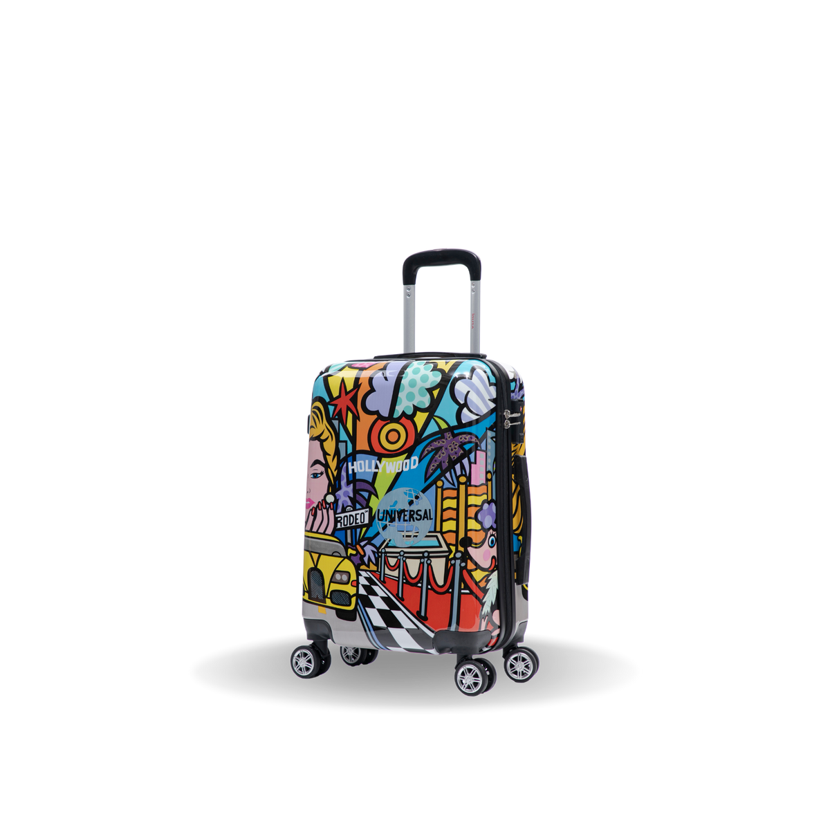 InUSA Prints Carry-On Hardside Spinner Luggage