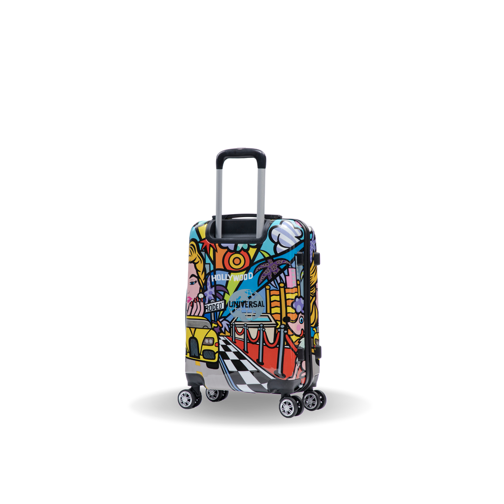 InUSA Prints Carry-On Hardside Spinner Luggage