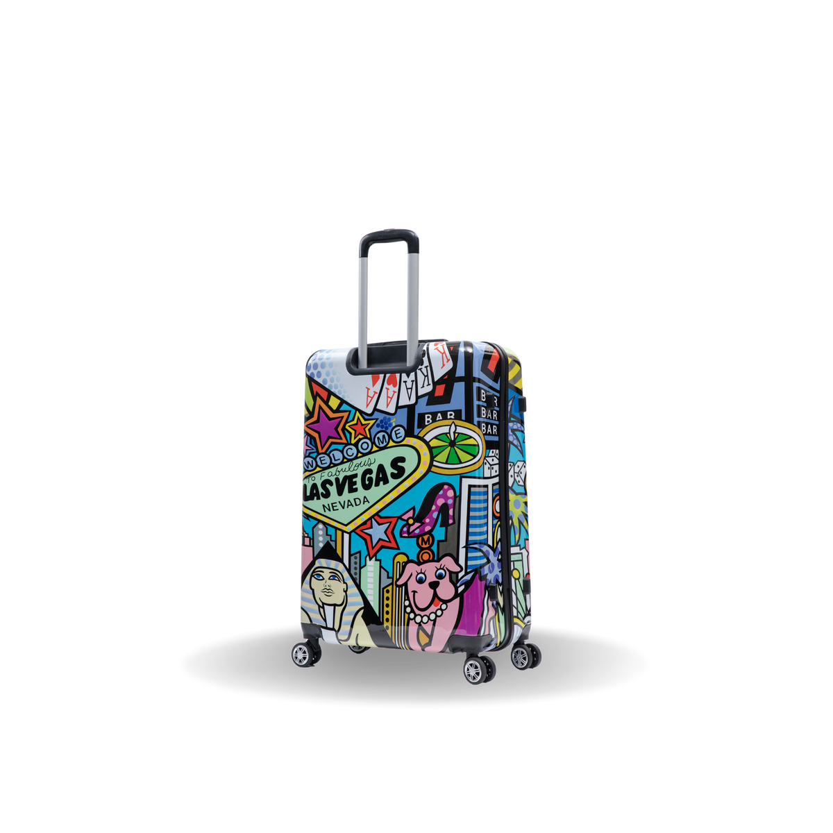 InUSA Prints 3-Piece Hardside Spinner Luggage Set