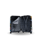 InUSA Prints 24" Hardside Spinner Checked Suitcase