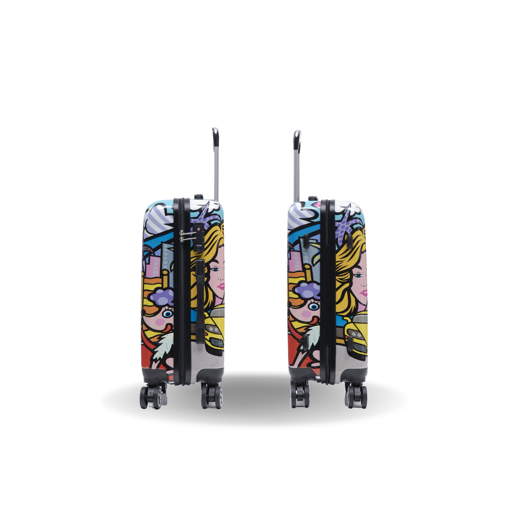InUSA Prints Carry-On Hardside Spinner Luggage