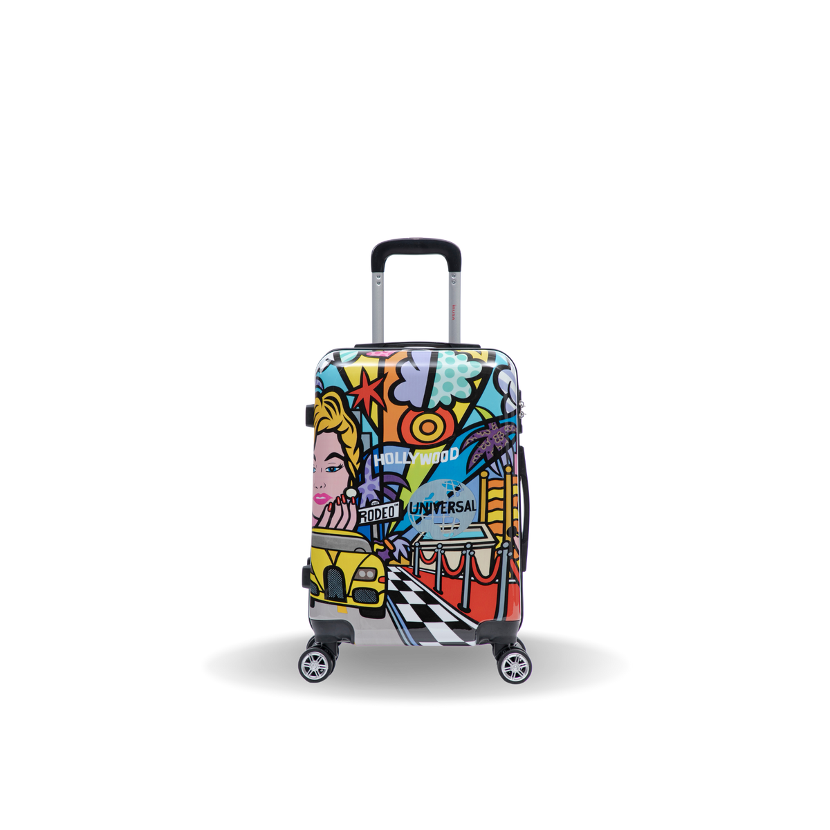 InUSA Prints Carry-On Hardside Spinner Luggage