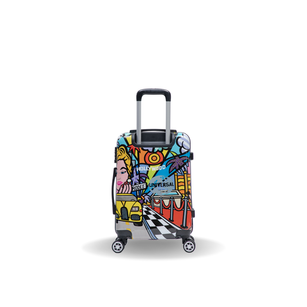 InUSA Prints Carry-On Hardside Spinner Luggage