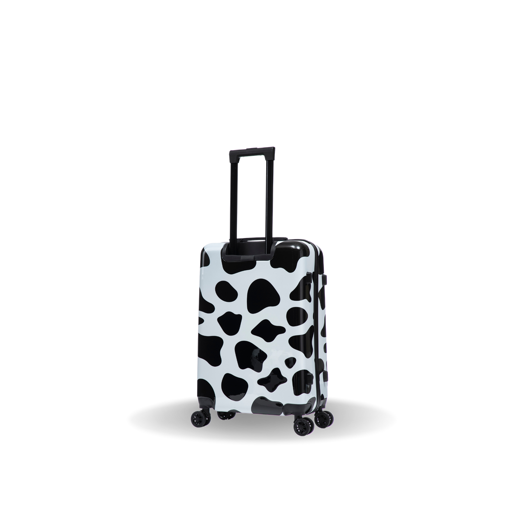 InUSA Prints 24" Hardside Spinner Checked Suitcase