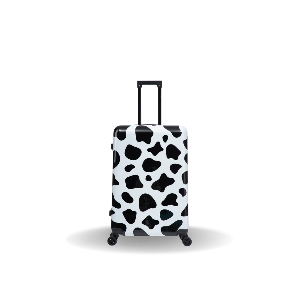 InUSA Prints 28-Inch Hardside Checked Suitcase