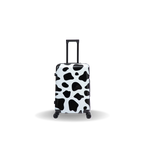 InUSA Prints 24" Hardside Spinner Checked Suitcase