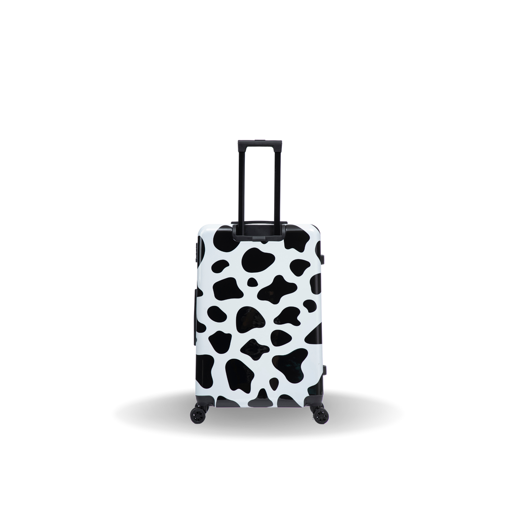 InUSA Prints 28-Inch Hardside Checked Suitcase