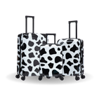 InUSA Prints 3-Piece Hardside Spinner Luggage Set