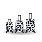 InUSA Prints 3-Piece Hardside Spinner Luggage Set