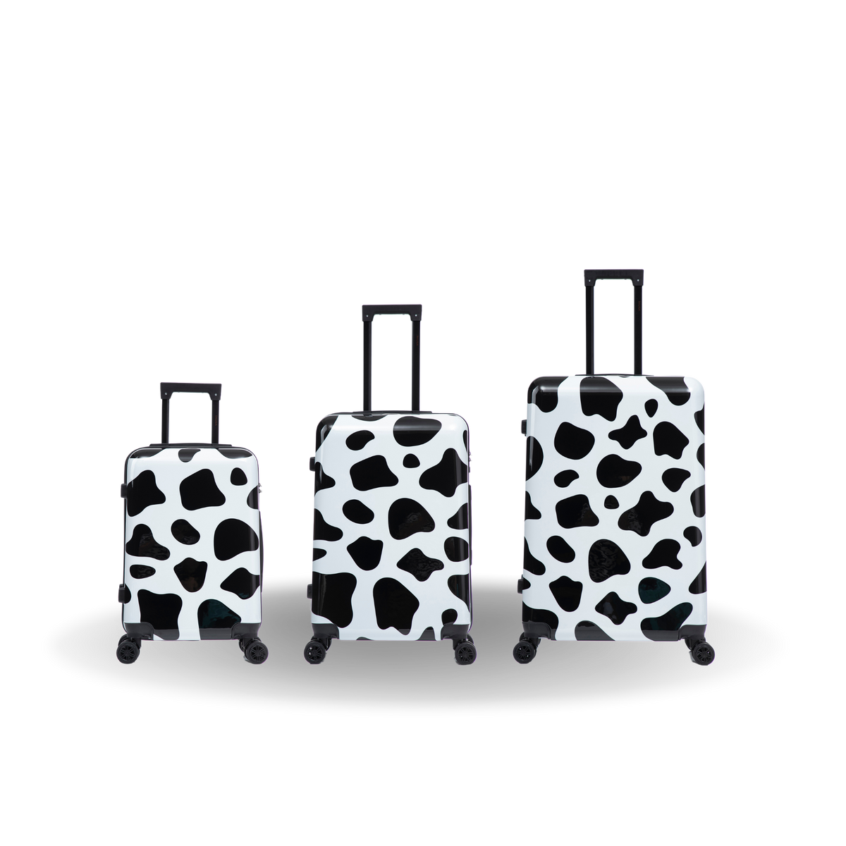 InUSA Prints 3-Piece Hardside Spinner Luggage Set