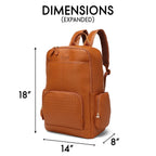 Travellty 3-Piece Expandable Polycarbonate Luggage Set