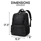 Travellty 3-Piece Expandable Polycarbonate Luggage Set