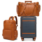 Travellty 3-Piece Expandable Polycarbonate Luggage Set
