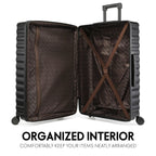 Travellty Excursion 3-Piece Expandable Polycarbonate Luggage Set
