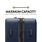 Travellty Passage 3-Piece Expandable Polycarbonate Luggage Set