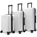 Travellty Passage 3-Piece Expandable Polycarbonate Luggage Set