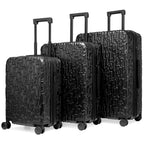 Travellty Wayfarer 3-Piece Expandable Polycarbonate Luggage Set