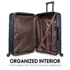 Travellty Wayfarer 3-Piece Expandable Polycarbonate Luggage Set