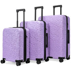 Travellty Wayfarer 3-Piece Expandable Polycarbonate Luggage Set