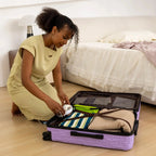 Travellty Wayfarer 3-Piece Expandable Polycarbonate Luggage Set