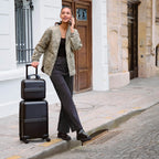 ELLE Travel 3-Piece Expandable Polycarbonate Luggage Set