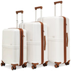 ELLE Travel 3-Piece Expandable Polycarbonate Luggage Set