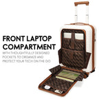 Travellty 3-Piece Expandable Polycarbonate Luggage Set