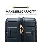 Travellty Louvre 2-Piece Expandable Polycarbonate Luggage Set