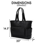 Travellty 3-Piece Expandable Polycarbonate Luggage Set