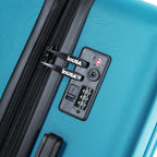 InUSA Elysian 24-Inch Hardside Spinner Checked Luggage