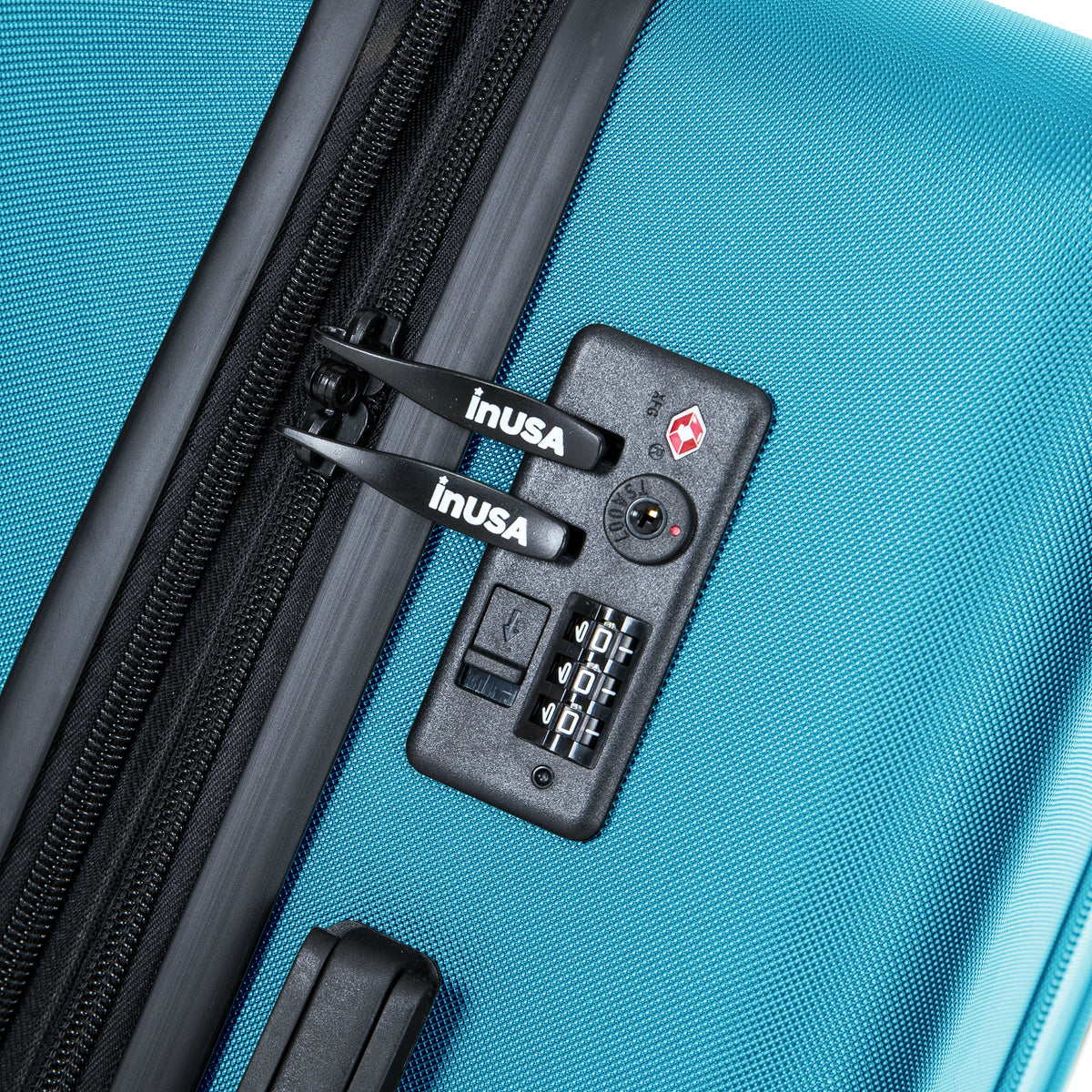 InUSA Elysian 24-Inch Hardside Spinner Checked Luggage