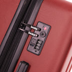 InUSA Elysian 24-Inch Hardside Spinner Checked Luggage