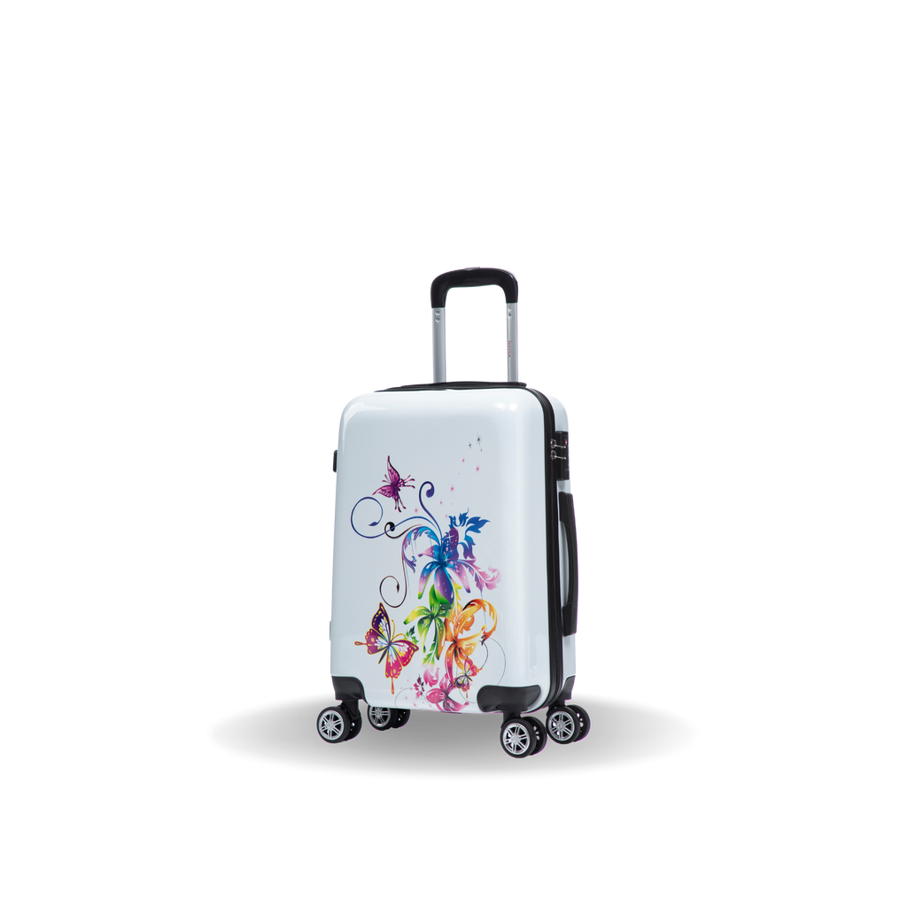 InUSA Prints Carry-On Hardside Spinner Luggage