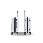 InUSA Prints 24" Hardside Spinner Checked Suitcase