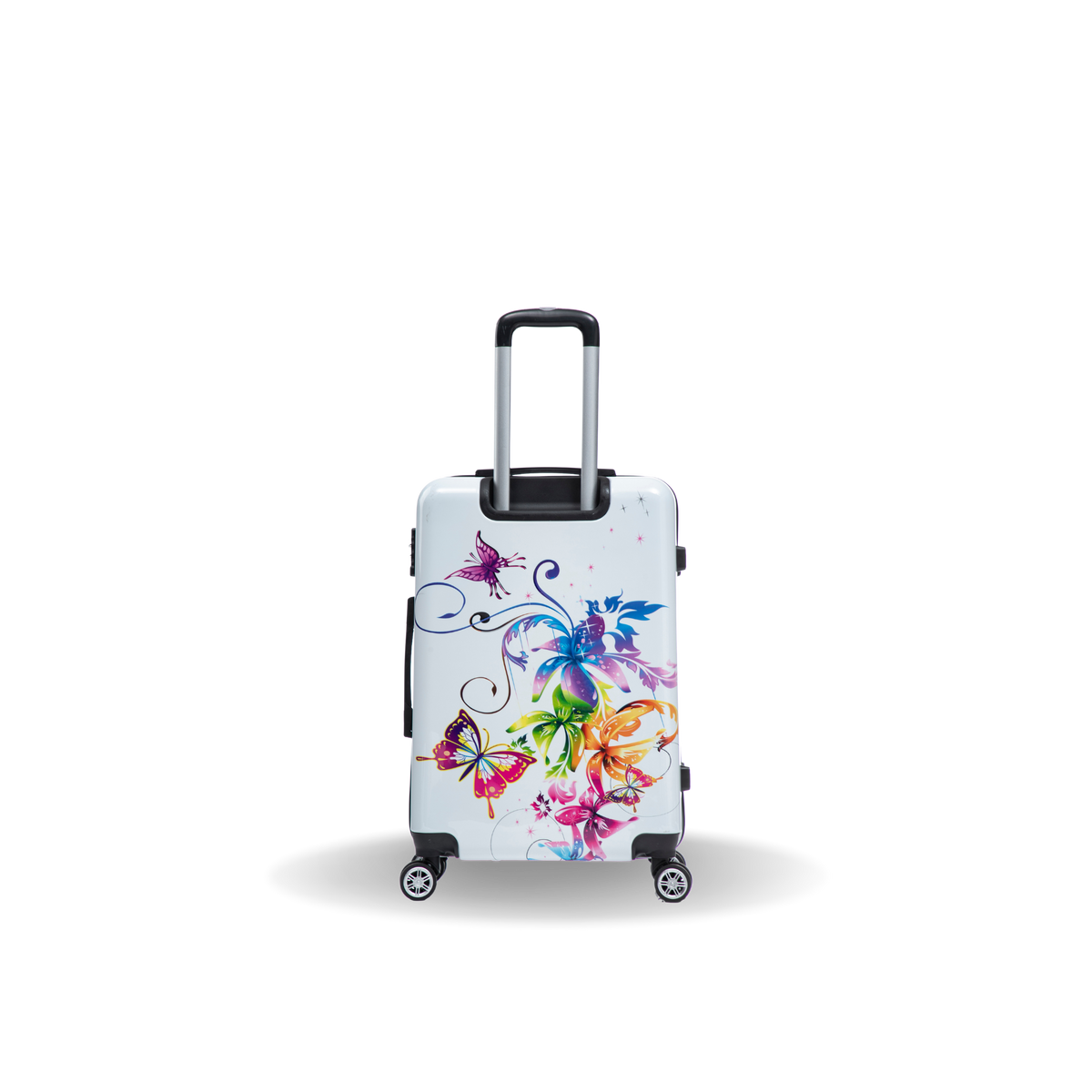 InUSA Prints 24" Hardside Spinner Checked Suitcase