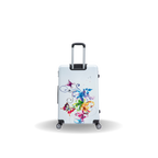 InUSA Prints 28-Inch Hardside Checked Suitcase